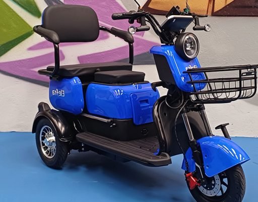 Triciclo Elétrico Comfort – Azul Triciclo Elétrico Comfort - Azul